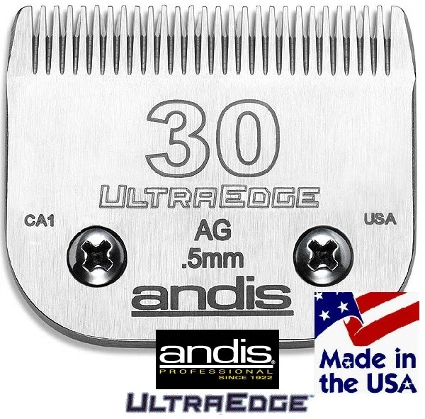 Andis UltraEdge 30 PET GROOMING BLADE*Fit AGC2 AGC DBLC SMC,Oster A5 A6 CLIPPERS