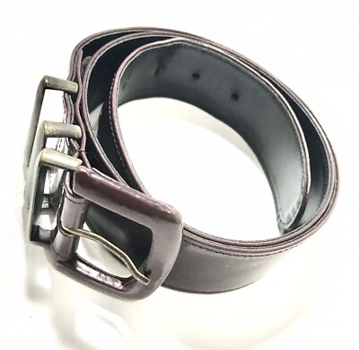 Mondi Vintage 80 s Leather Belt M/L Burgundy Cordovan EUC Length: 40  Width: 1.5