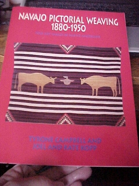 NAVAJO PICTORIAL WEAVING, 1880-1950, NATIVE AMERICAN FOLK