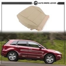 For Acura RDX 2007 2008-2012 Seat Cover Driver Bottom Perforated Leather Tan