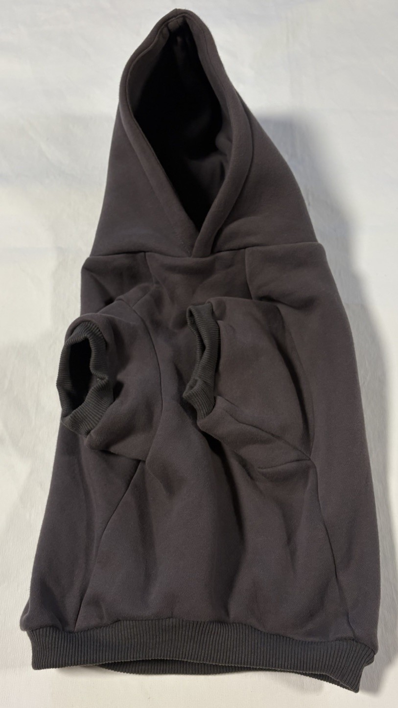 Comfrt Tranquil Paw Hoodie Color Charcoal Size 3XL