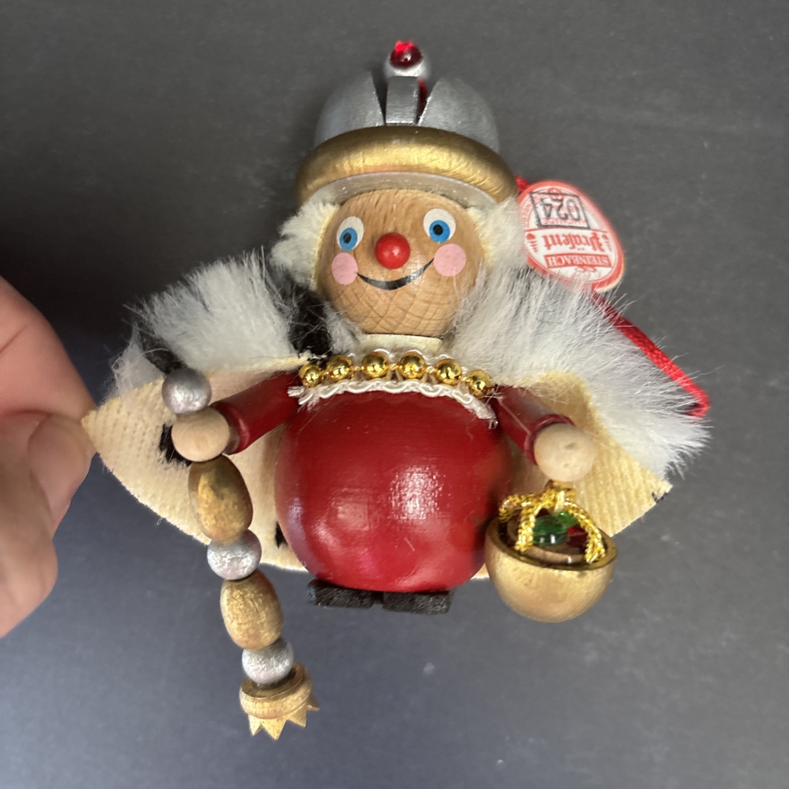 Steinbach Germany Balthazar of Three 3 Wise Men Kings Christmas Ornament