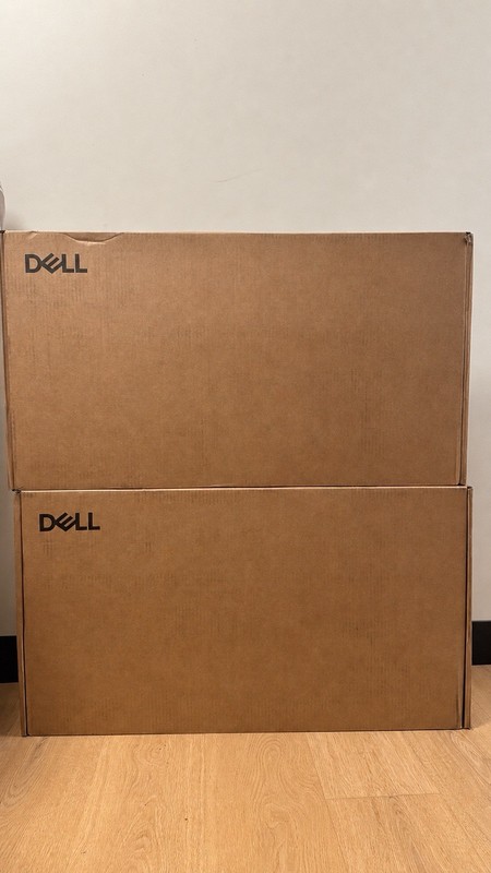 Pair of 2 Dell P2725DE 27” QHD USB-C Hub Monitors 2560x1440 IPS 100Hz