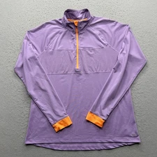 Champion Performance Women's XL Purple Long Sleeve Athletic 1/4 Zip Pullover