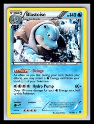 Blastoise 16/101 Holo Rare Plasma Blast