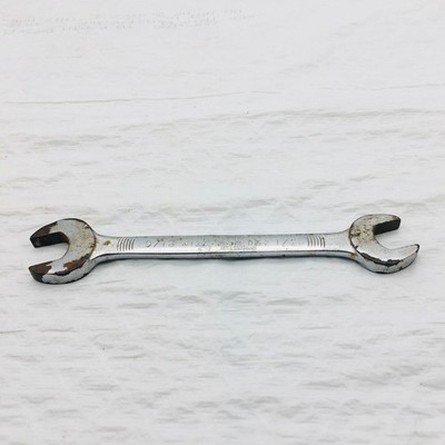 Wizard H-2052 1/2'' x 9/16'' Double Open End Wrench Vintage U.S.A.