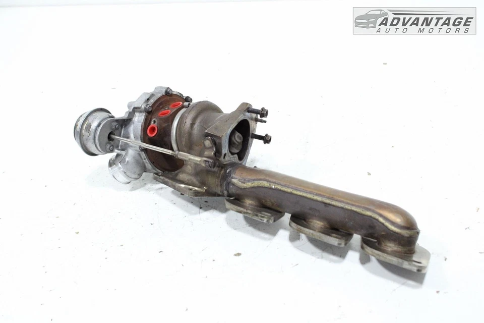 2013-2014 MERCEDES BENZ GL450 4.7L V8 RIGHT TURBOCHARGER & EXHAUST MANIFOLD OEM - Image 3 of 4