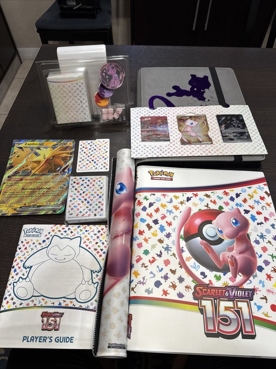 Complete 151 Master Set With Promos, Sleeves, Mat, Binder 