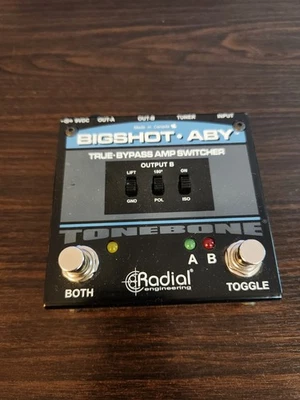 Radial Engineering Bigshot ABY True-Bypass Amp Switcher Switch Pedal Untested - Image 1 of 4