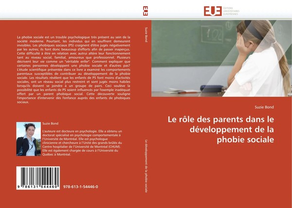 Suzie Bond | Le RôLe Des Parents Dans Le DéVeloppement De La Phobie Sociale-image