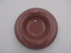 Vintage Mauve HAEGER Pottery 5136 Round Sundae Trinket Dish Ashtray USA 7"