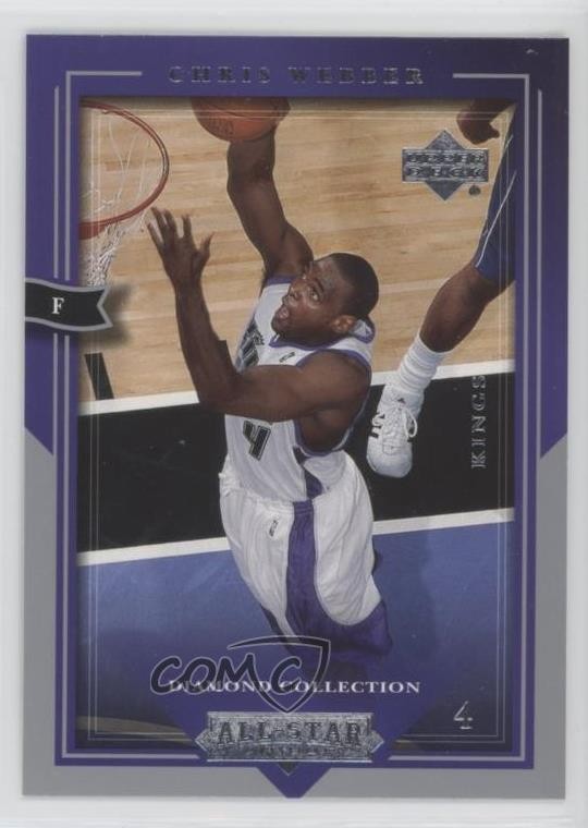2004-05 Upper Deck All-Star Lineup Chris Webber #74 HOF 18mh
