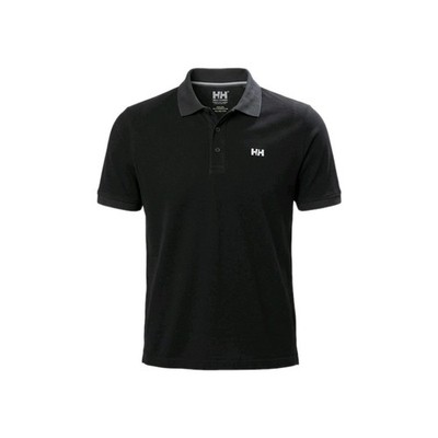 Helly Hansen HH Herren Poloshirt Schwarz 2XL Top Zustand