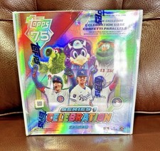 *New Sealed* 2026 Topps Series 1 Baseball Celebration Mega Box 75th Anniversary