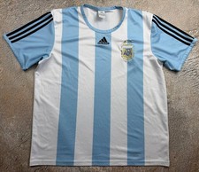 Argentina 2008/2009 Adidas Home Football Shirt Soccer Jersey size XL
