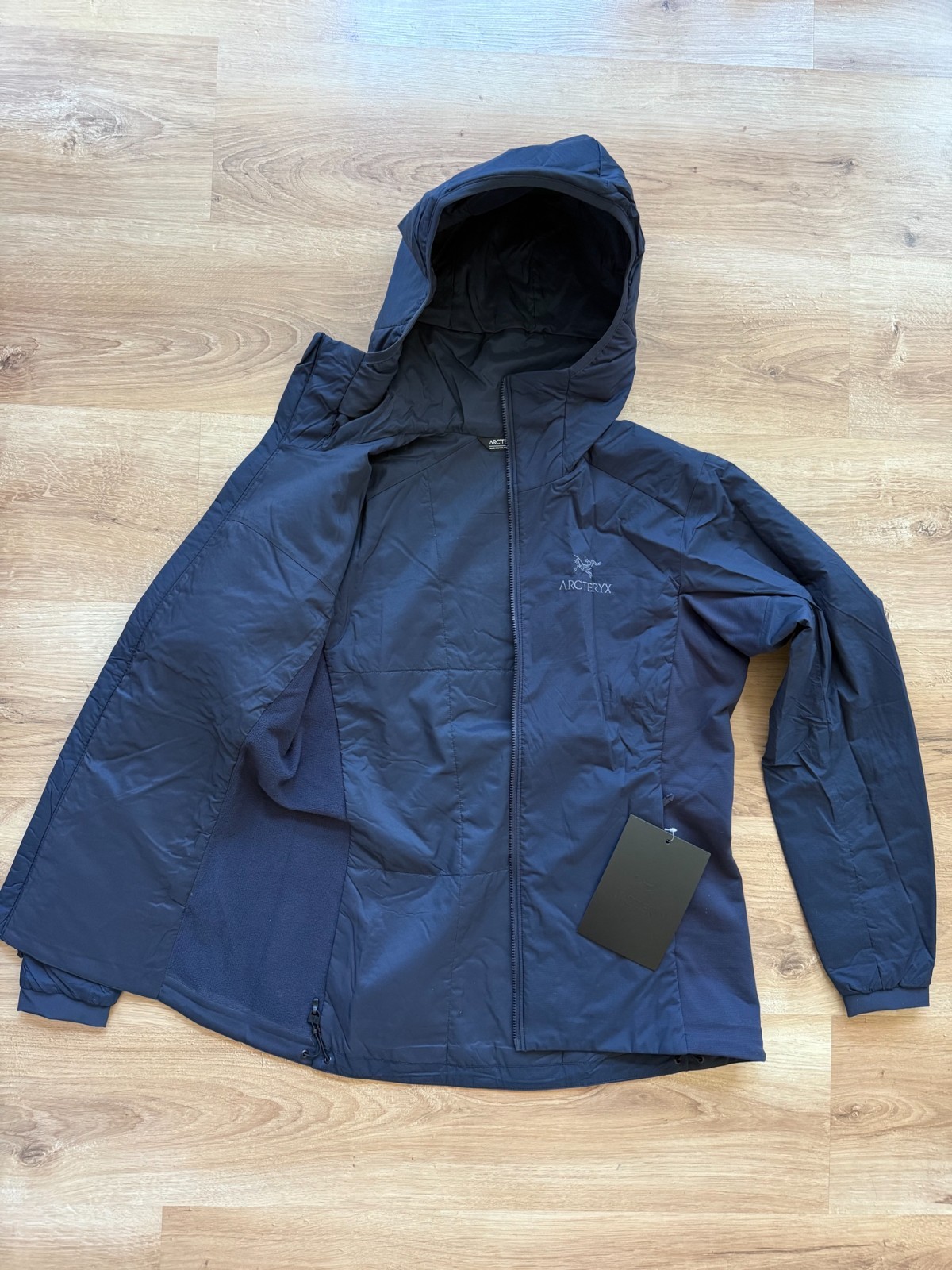 ARC'TERYX ARCTERYX ATOM HOODY GIACCA DONNA TAGLIA:PICCOLO COLORE:ZAFFIRO NERO