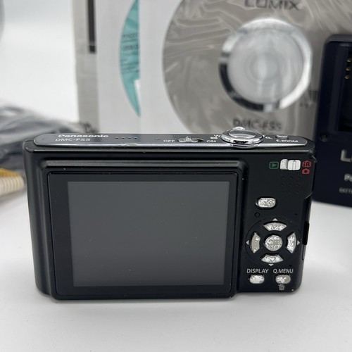 Appareil Photo Compact Panasonic Lumix DMC-SZ8 - 16MP, Zoom 12x - Noir - Occasion Bon État