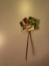 Brazilian Navy training ship NE Brasil pin friendship Brazil Italy