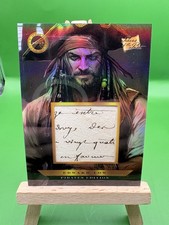 2025 Pieces Of The Past Pirates Edition Edward Low Hand Written Document Relic
