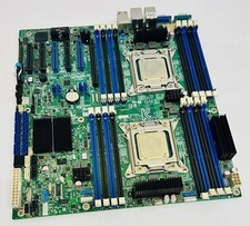 Intel S2600CP E99552-510 Dual 2011 Socket Intel C602 Server Board With 2 x CPU