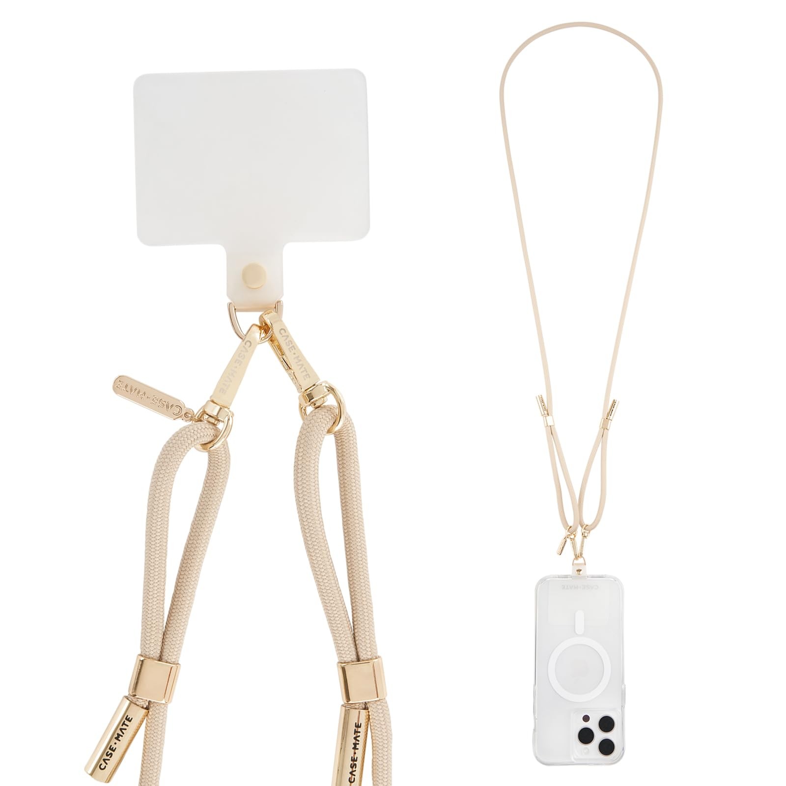 Case-Mate Crossbody Phone Lanyard/Chain [Works with All Phones] Hands-Free Cell