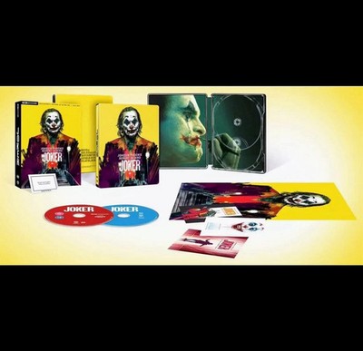 JOKER - Zavvi Ultimate Steelbook Collector's Edition (4K UHD + Blu-ray) NEW