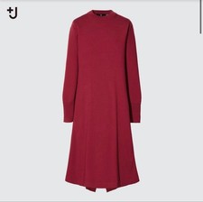 Jil Sander x UNIQLO Merino Blend Long Dress, Fine Wool, Used