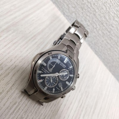 CITIZEN Eco-Drive H570-S030757 Titanium Solar Chronograph