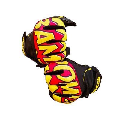 Clutch Sports Apparel American Flag Baseball & Softball Batting Gloves, Super Gr