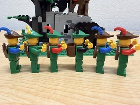 LEGO Castle Set Camouflaged Outpost 6066 - 100% Complete Vintage 1987 Forestmen