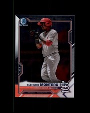 2021 Bowman Chrome Prospects #BCP116 Elehuris Montero (ref 163692)