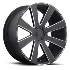 22x9.5 Dub S187 8-ball 6x5.56x139.7 20 Black Milled Wheels Rims Set4 78.1 22x9.5 Dub S187 8-ball 6x5.56x139.7 20 Black Milled Wheels Rims Set4 78.1
