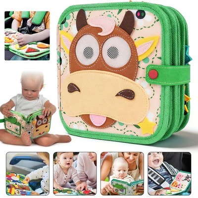 Busy Board Busy Book Motorikspielzeug Pädagogisch Sensorisches Früh für Babys