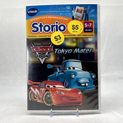 VTech Storio E-Reading Software: Disney Pixar Cars Toon - Tokyo Mater