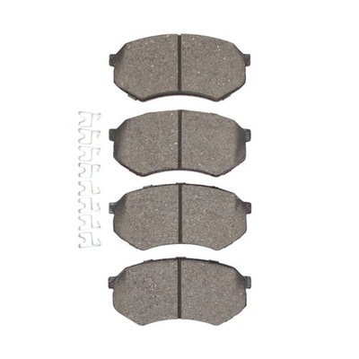 For Mitsubishi Fuso FE-CA 2001 Disc Brake Pads Front 17.4 mm Inner Pad Thickness
