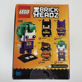 LEGO BrickHeadz The Joker 41588 DC Batman Movie Set 151 pcs &ndash; New Sealed Retired