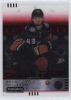 2023-24 Upper Deck Synergy Cranked Up Red 41/599 Drew Helleson #CR-HE 1g4p