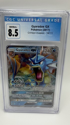 Gyarados-GX graded CGC 8.5 for sale on eBay