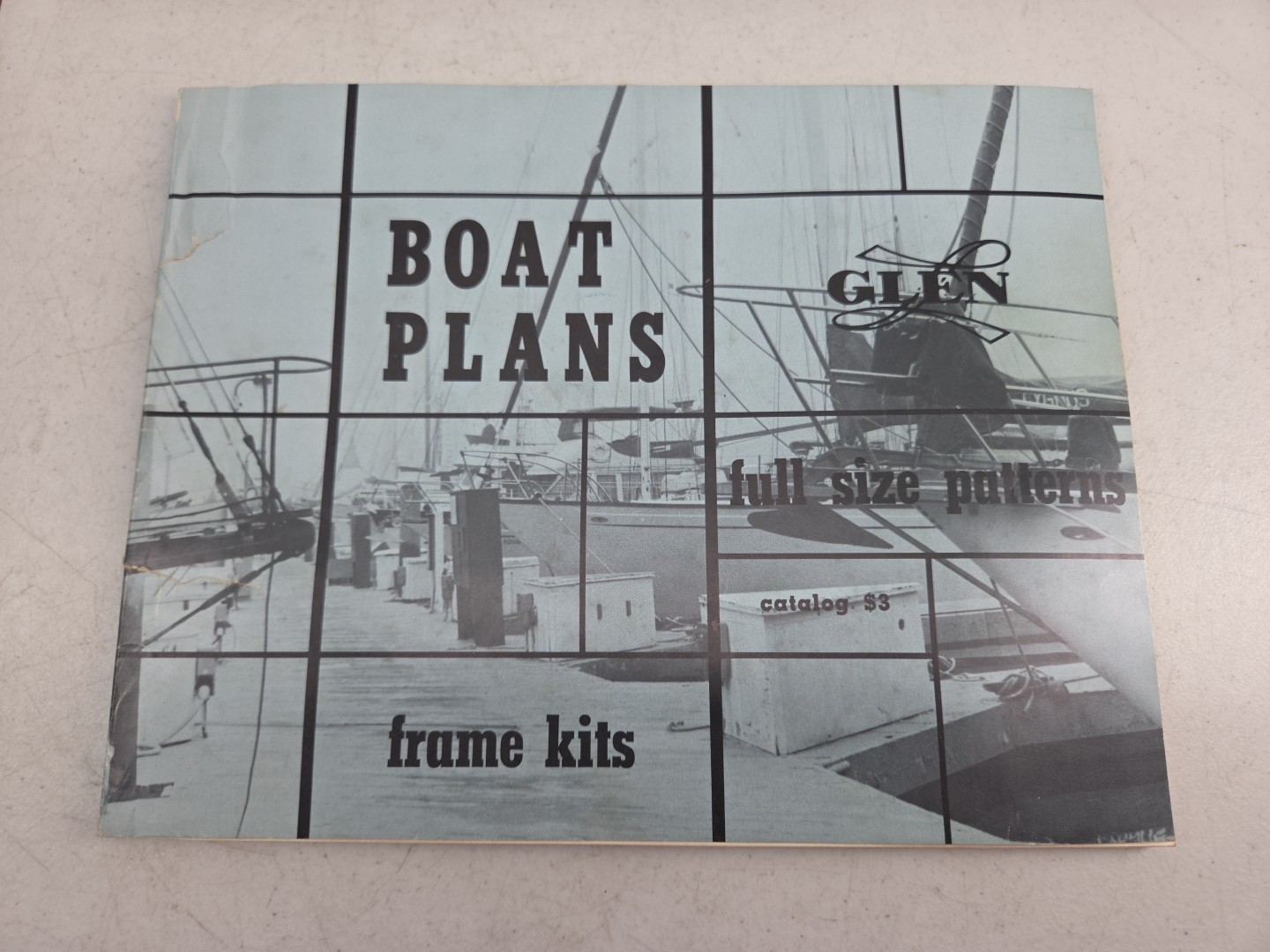 Vintage 1985 Glen Marine Designs Catalog Boat Designs Frame Kits Patterns