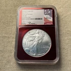 2024(P) SILVER EAGLE STAR PRIVY NGC MS70 FIRSTDAYISSUE JOHN MERCANTI SIGNED H007