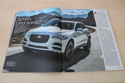 Auto Motor und Sport 09/2016 Jaguar F-Pace 30d AWD Portfolio mit 300PS im Fahrbe