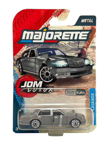 Majorette Jdm Legends Toyota Century Silber 1:64 Die Cast Metal Model Neu-image