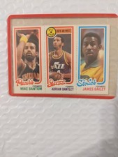 1980-81 Topps Basketball # 227 6 115 Bantom Dantley Bailey Utah Jazz HOF
