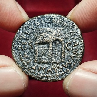 NÉRON As au temple de Janus 66 R1 TB / TTB