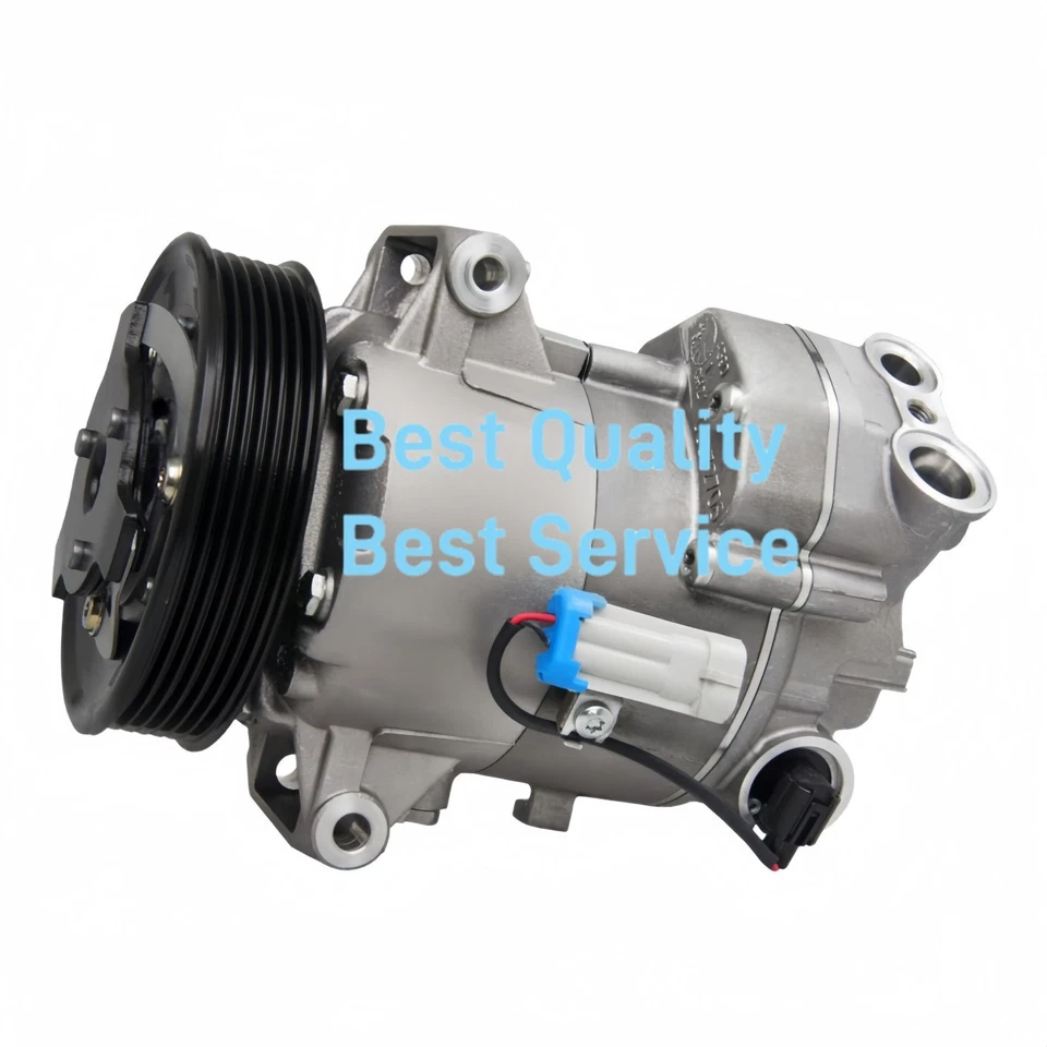 NEW Compressor with Clutch 13395696 2010 2011 For Chevrolet Cruze LS 1.8L L4 - Image 2 of 4