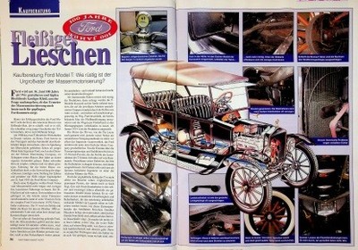 Oldtimer Markt 2572) Tips für Ford Model T Gebrauchtwagenkäufer - ein interessan