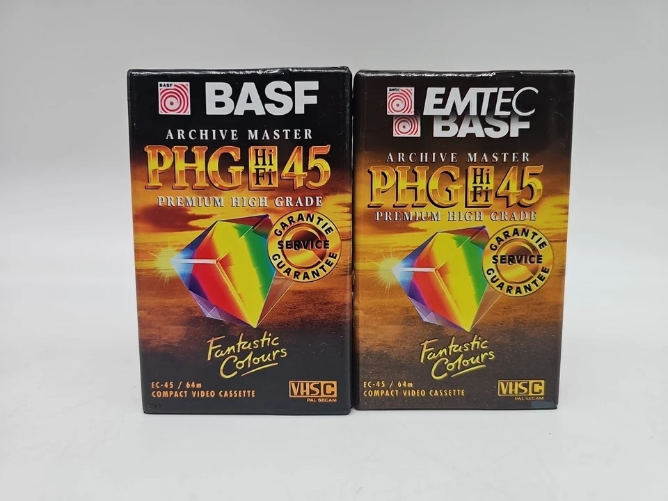 VHS-C 6 Kassetten Konvolut Scotch Basf Fuji Neu Leerkassetten - Bild 3 von 4