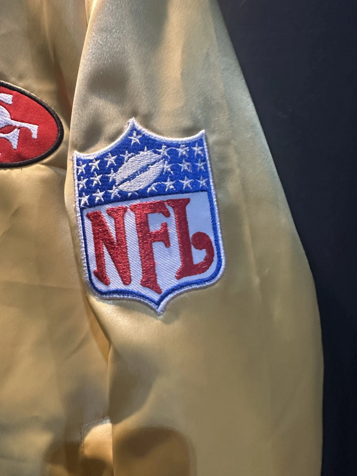 Vintage 90s San Francisco 49ers Satin Bomber Jacket - Limited sizes image 7