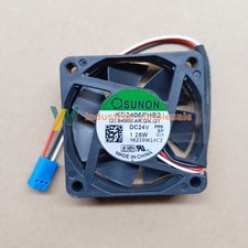 1pc brand New SUNON KD2406PHB2 24V 1.28W 3-wire 6015 device cooling fan