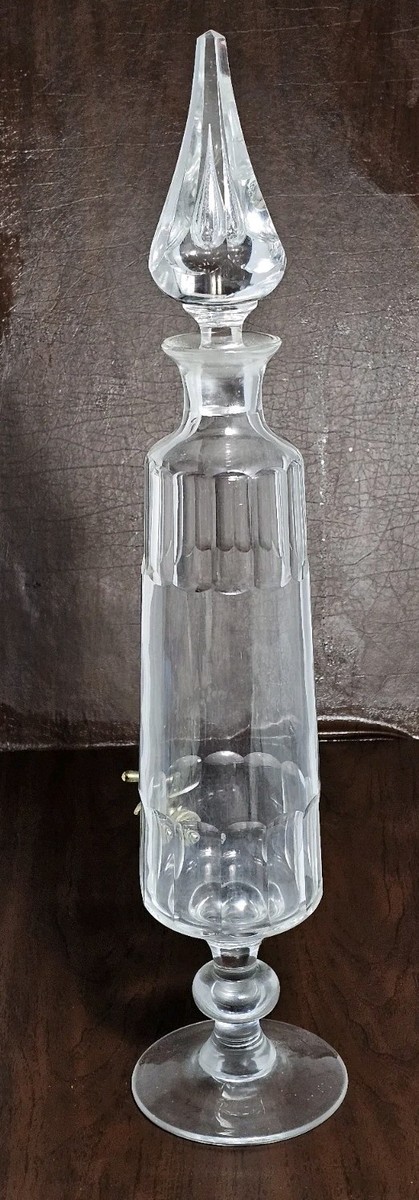 Vintage Crystal ABSINTHE FOUNTAIN Val Saint Lambert Whisky